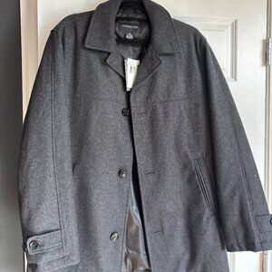 London Fog Men’s Wool Overcoat (lined) Size M